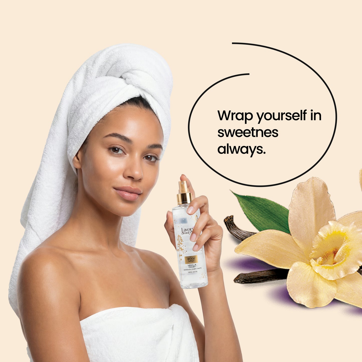 Vanilla Crush Body Mist Bundle (3 Bottles 250ml x 3)