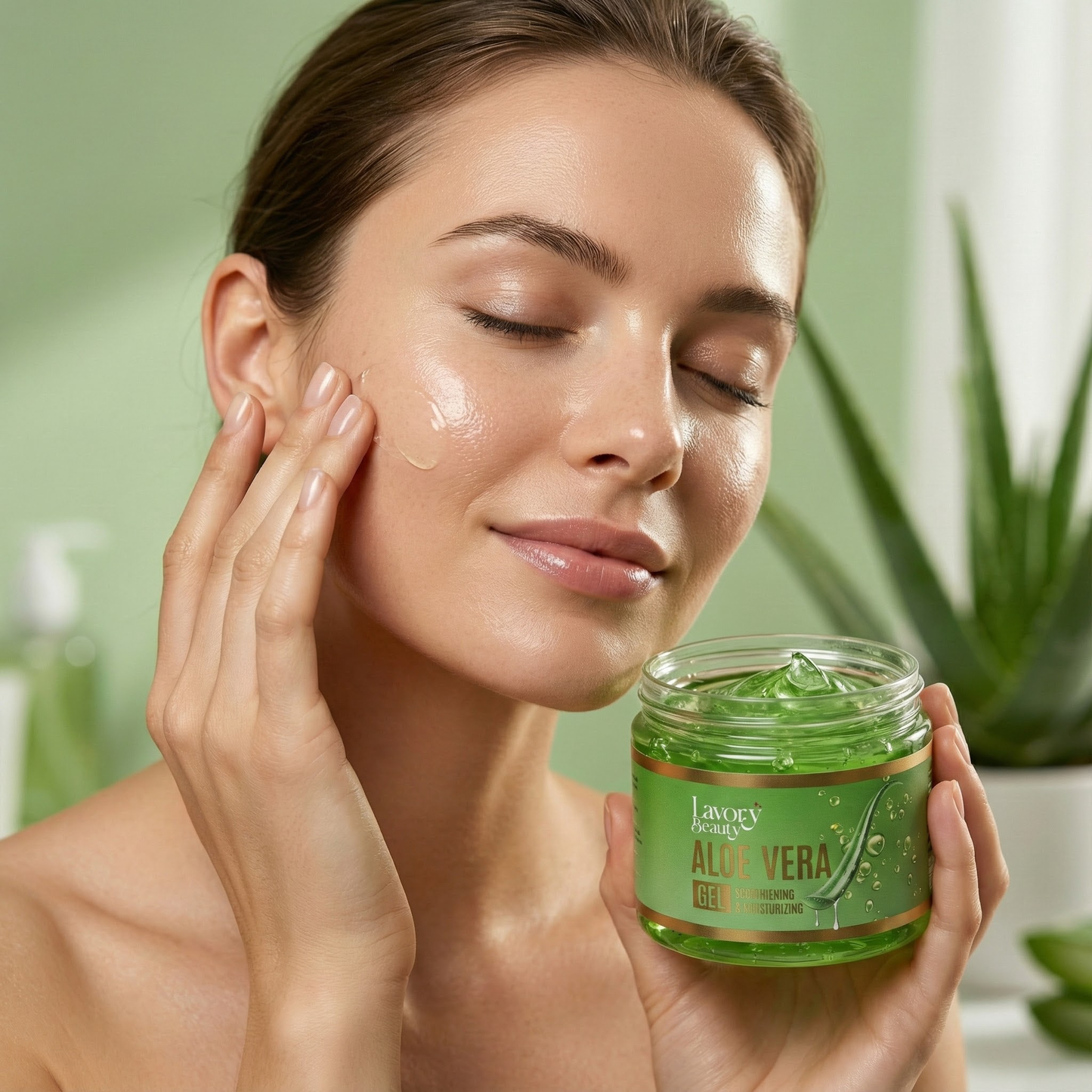 Aloe Vera Gel Cup Trio (350ml x 3)