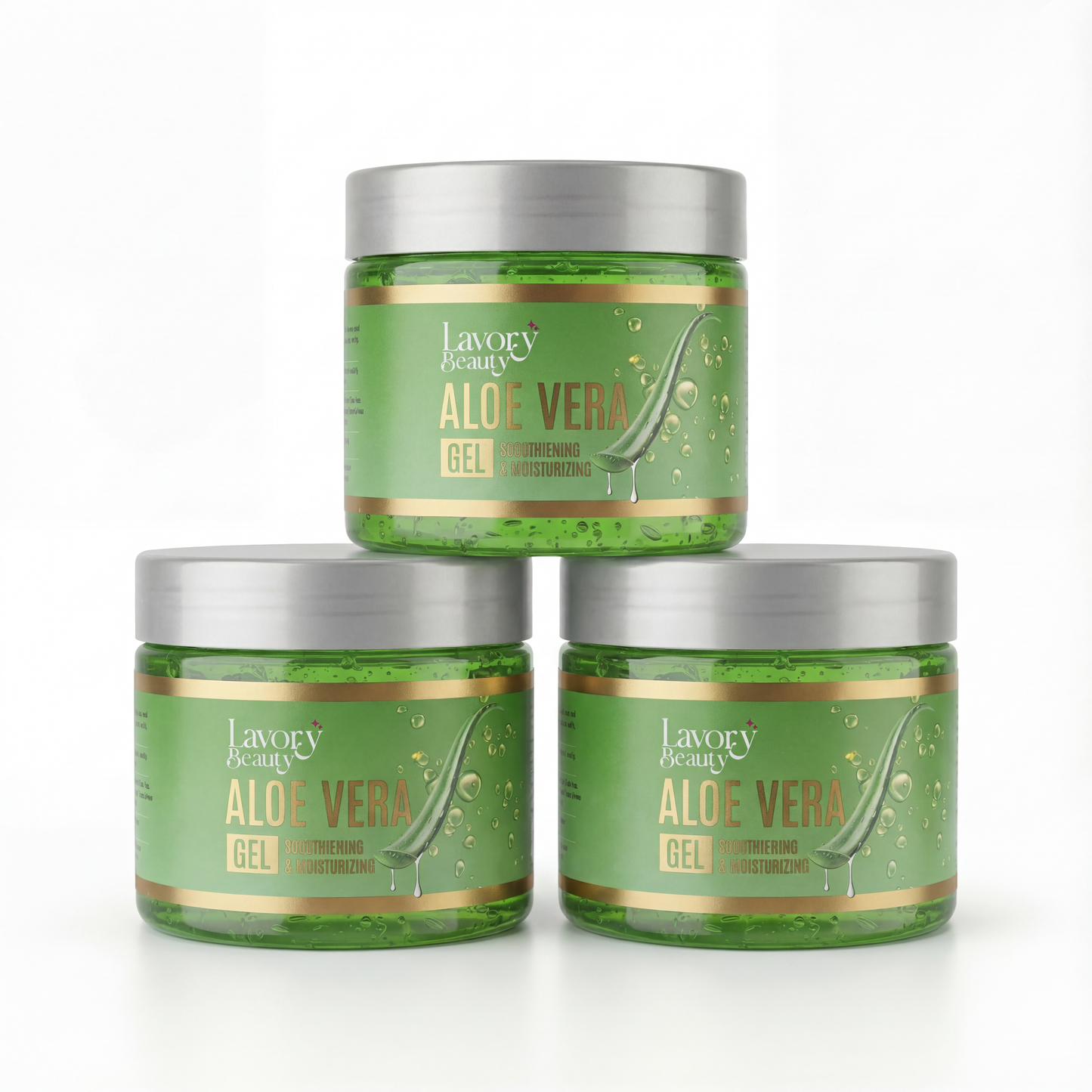 Aloe Vera Gel Cup Trio (350ml x 3)