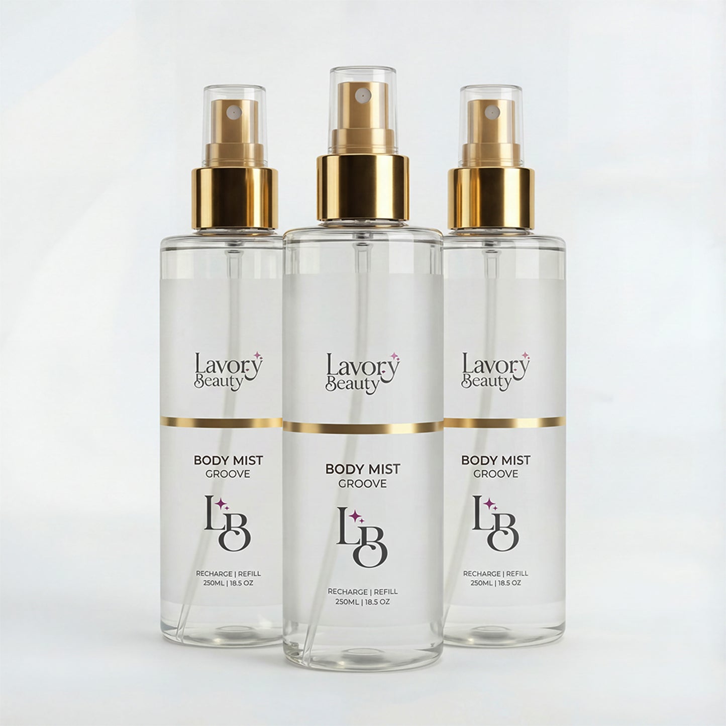 Groove Body Mist Bundle (3 Bottles 250ml x 3)
