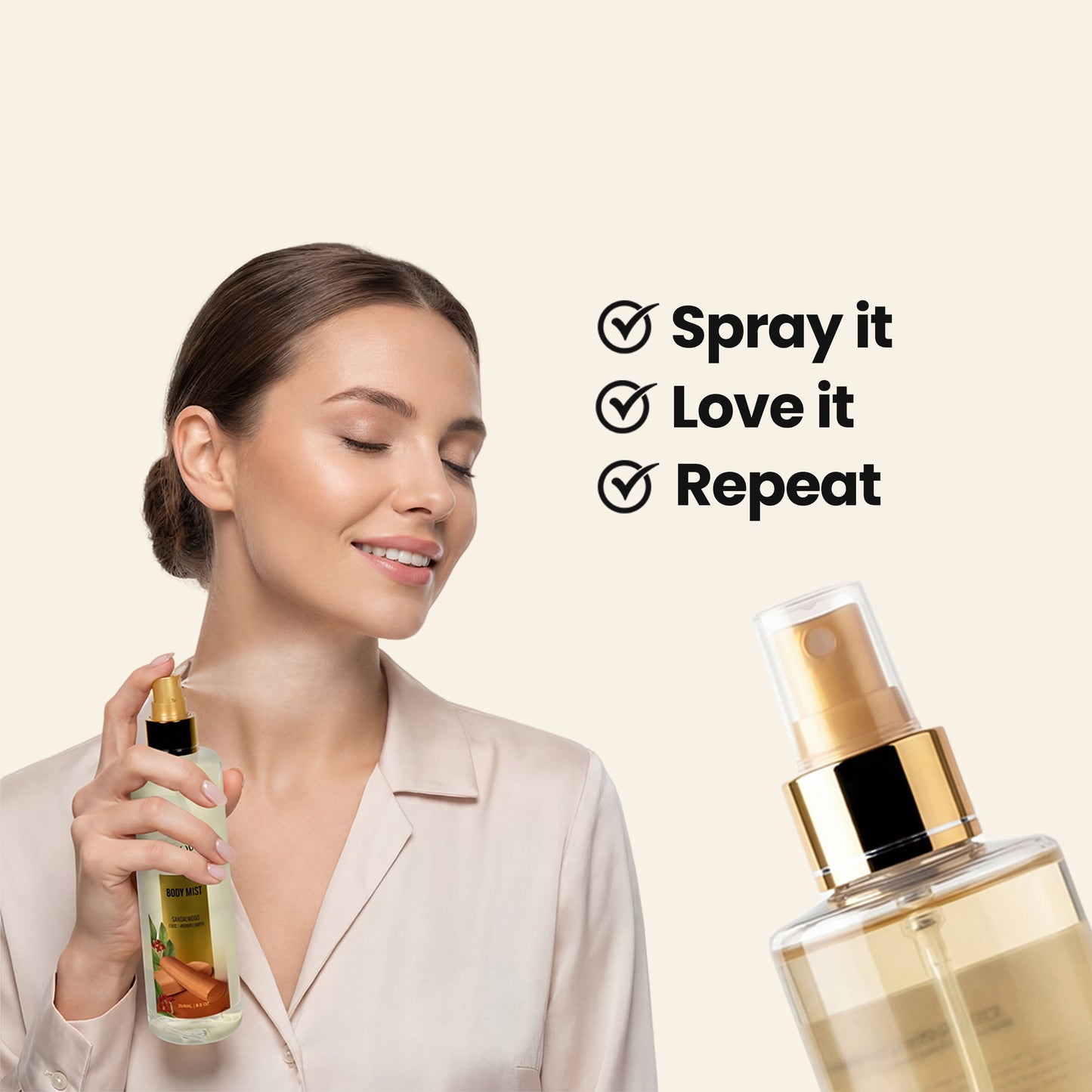 Sandalwood Body Mist (250ml)