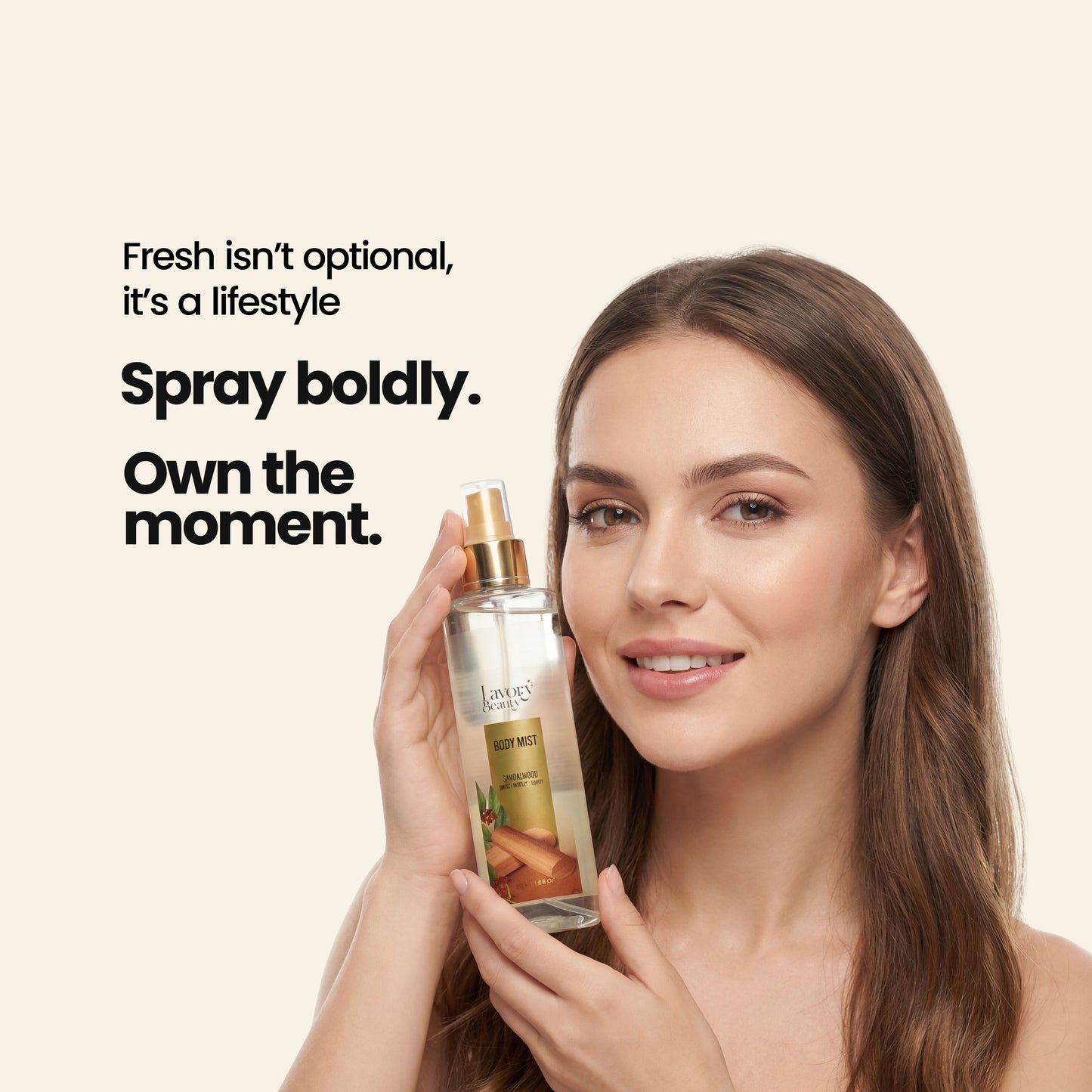 Sandalwood Body Mist Bundle (3 Bottles 250ml x 3)