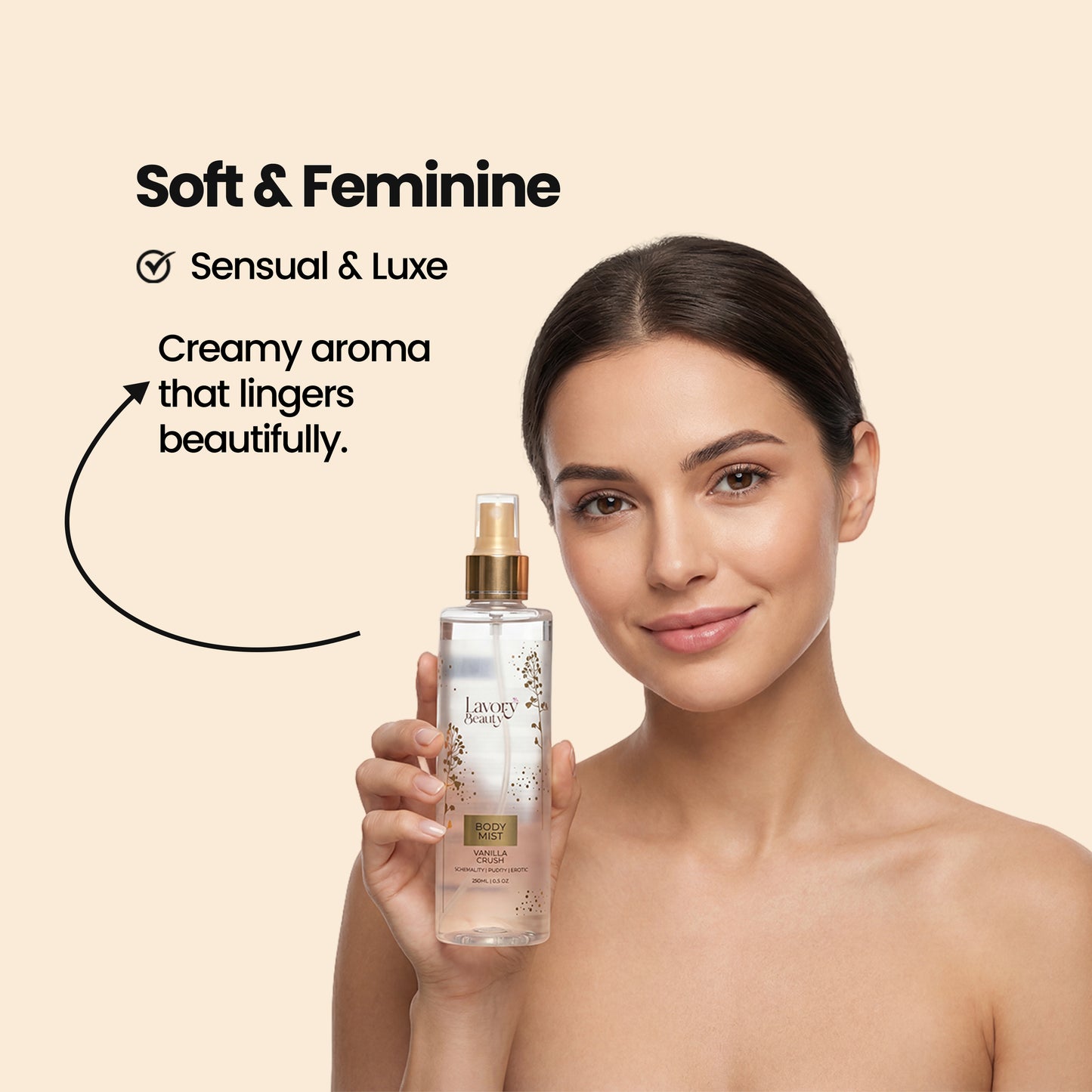 Vanilla Crush Body Mist Bundle (3 Bottles 250ml x 3)