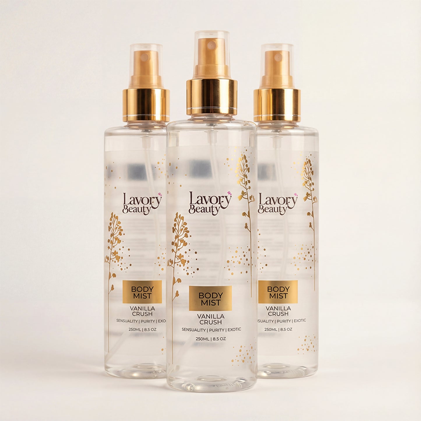 Vanilla Crush Body Mist Bundle (3 Bottles 250ml x 3)