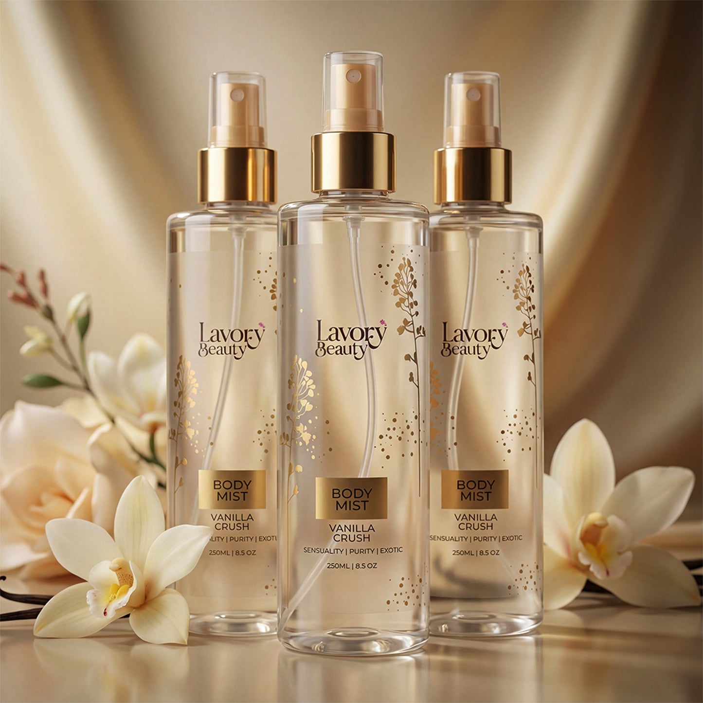Vanilla Crush Body Mist Bundle (3 Bottles 250ml x 3)